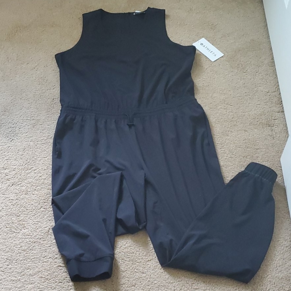 Athleta Black Jumpsuit